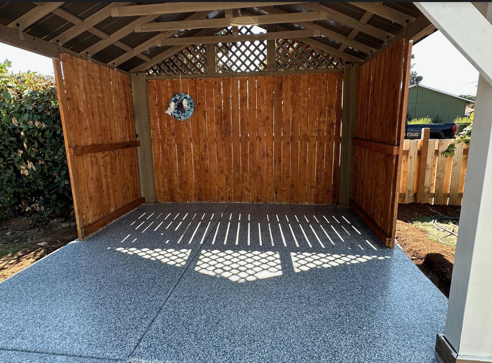 Cabana and Walkway coating in Gresham, OR